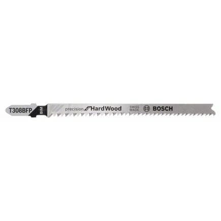 BOSCH 2609256795 - Lame de scie sauteuse BIM T 308 BFP ''Precision for Hard Wood''