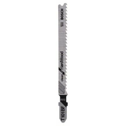 BOSCH 2609256728 - Lame de scie sauteuse BIM T 101 BF Clean for Hard Wood