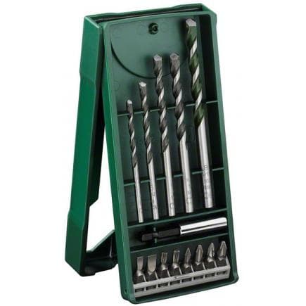 BOSCH 2607017161 - Set de forets universels Mini-X-Line, 14 pièces