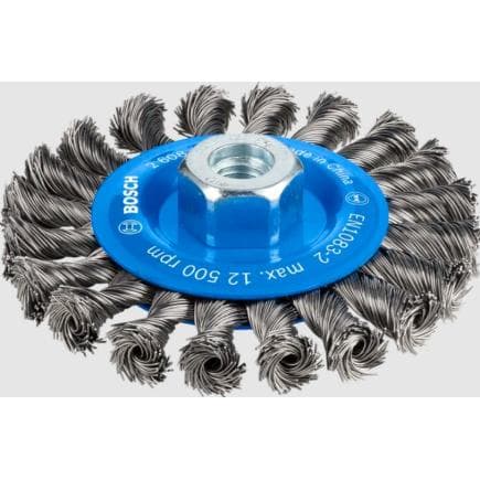 BOSCH 2608622059 - Brosse circulaire ø115mm à fils d'acier torsadés