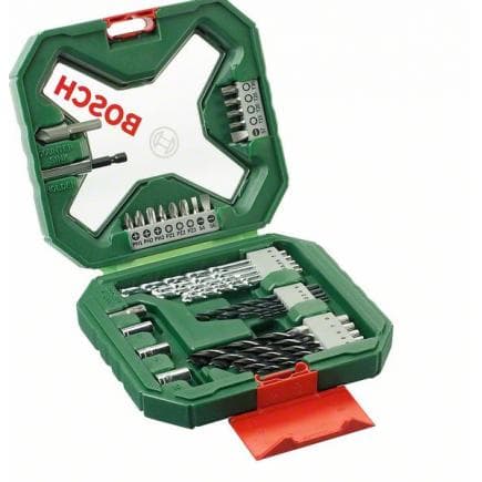 BOSCH 2607010608 - Coffret X-Line Classic de 34 pièces pour perçage et vissage