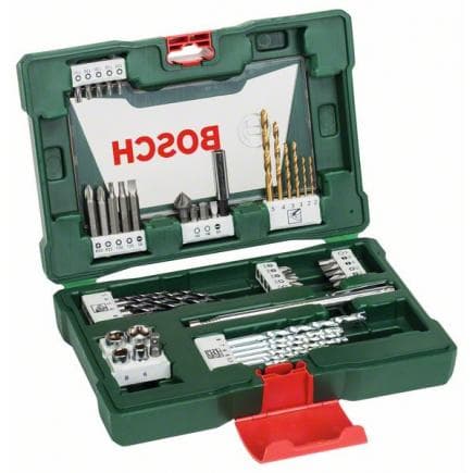 BOSCH 2607017314 - Coffret V-Line 48 pièces de forets et d’embouts TiN avec tige magnétique