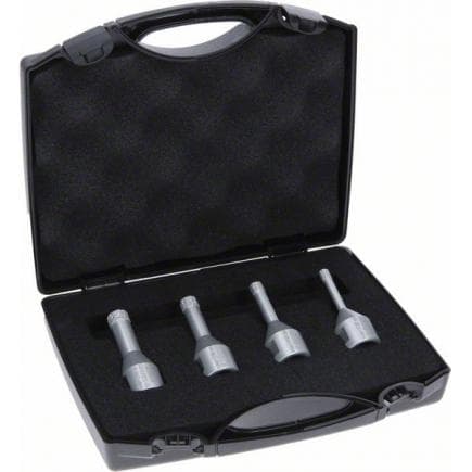 BOSCH 2607017579 - Coffret de scies trépans diamantées "DrySpeed" (4 pcs.)