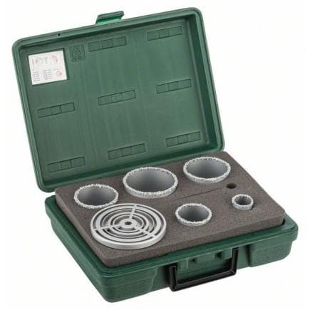 BOSCH 2609255629 - Jeu de scies cloches revêtues de carbure (5 pcs.)