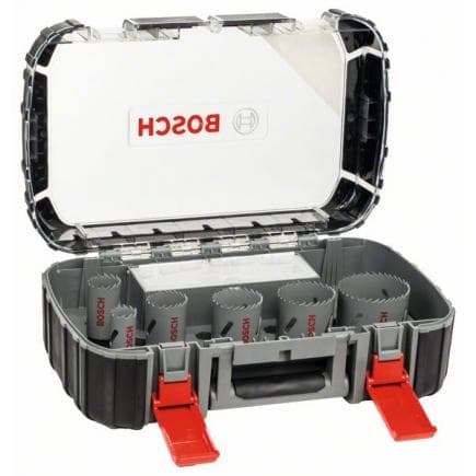 BOSCH 2608580885 - Coffret de 6 scies trépans HSS bimétal pour électriciens, 22-64mm