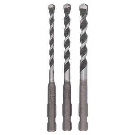 BOSCH 2609256919 - Forets polyvalents SDS quick, set de 3 pièces