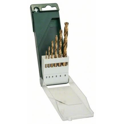 BOSCH 2609255113 - Forets à métaux HSS-TiN, DIN 338 (6 pcs.)