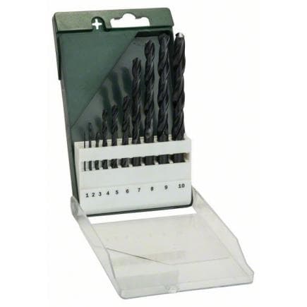 BOSCH 2609255030 - Forets à métaux HSS-R, DIN 338 (10 pcs.)