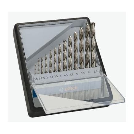 BOSCH 2607010538 - Coffret de 13 forets à métaux "Robust Line" HSS-G, 135°