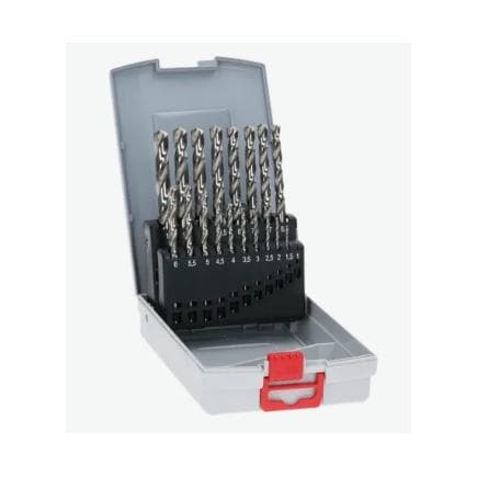 BOSCH 2608587013 - Coffret de 19 forets à métaux ProBox HSS-G, DIN 338, 135°