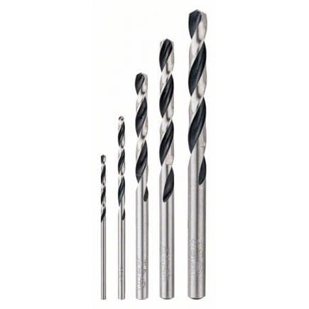 BOSCH 2608577345 - Coffret de 5 forets hélicoïdaux HSS PointTeQ