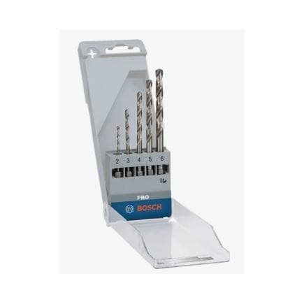 BOSCH 2608595517 - Coffret de 5 forets à métaux HSS-G, DIN 338