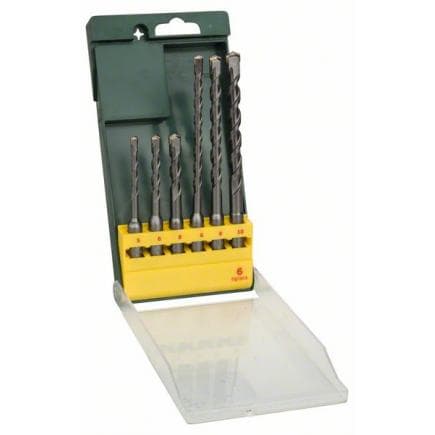 BOSCH 2607019447 - Assortiment de 6 forets pour perforateur SDS plus