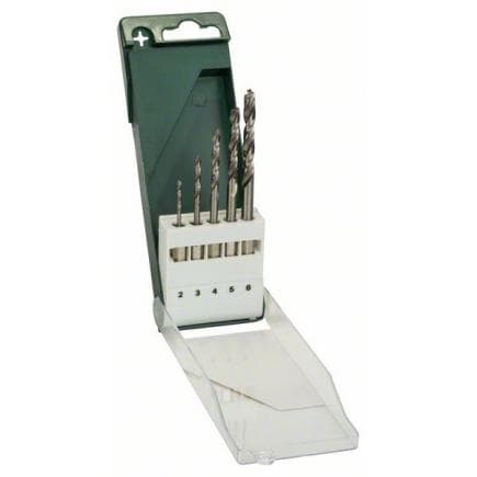 BOSCH 2609255326 - Set de 5 mèches à bois à queue six pans
