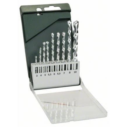 BOSCH 2609255463 - Forets à matériaux set (9 pcs.)