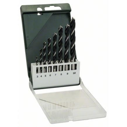 BOSCH 2609255215 - Mèches à bois hélicoïdales (8 pcs.)