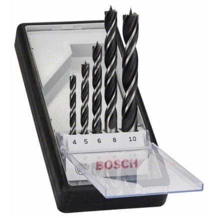 BOSCH 2607010527 - Coffret de 5 forets hélicoïdaux "Robust Line"