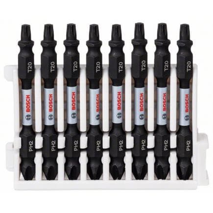 BOSCH 2608522335 - Jeu d'embouts de tournevis PH2-T20 "Impact Control" (8 pcs.)