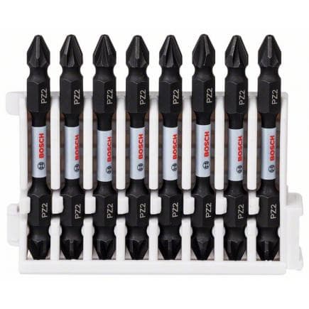 BOSCH 2608522338 - Jeu d'embouts de tournevis "Impact Control" PZ2-PZ2 (8 pcs.)