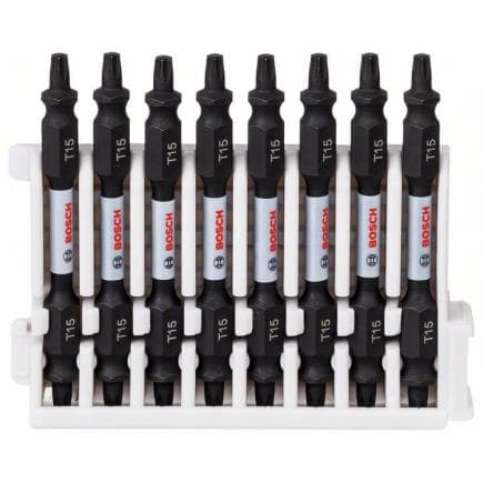 BOSCH 2608522342 - Jeu d'embouts de tournevis "Impact Control" T15-T15 (8 pcs.)