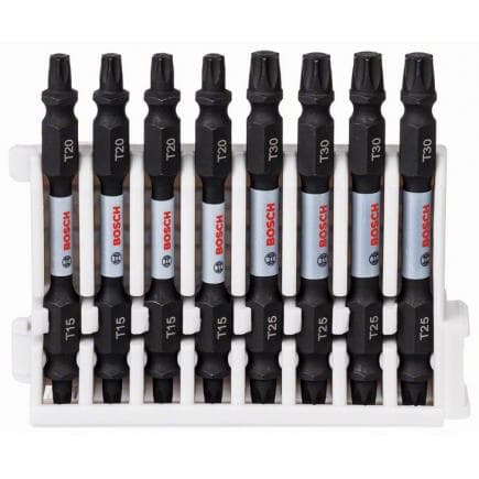 BOSCH 2608522343 - Jeu d'embouts de tournevis "Impact Control" T15-T20 (8 pcs.)