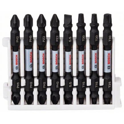 BOSCH 2608522344 - Jeu d'embouts de tournevis "Impact Control" mixtes (8 pcs.)