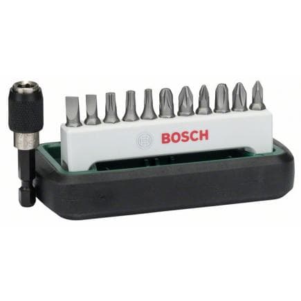 BOSCH 2608255994 - Jeu d'embouts de tournevis Standard mixte S, PH, PZ, T (12 pcs.)