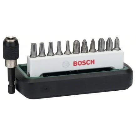 BOSCH 2608255993 - Jeu d'embouts de tournevis Standard mixte PH, PZ, T (12 pcs.)