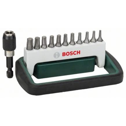 BOSCH 2609256D23 - Jeu d'embouts de tournevis standard pour vis Torx® à six pans creux (12 pcs.)