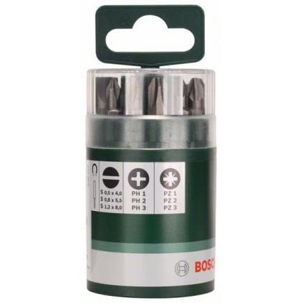 BOSCH 2609255975 - Jeu d'embouts de tournevis Standard mixte S, PH, PZ (10 pcs.)
