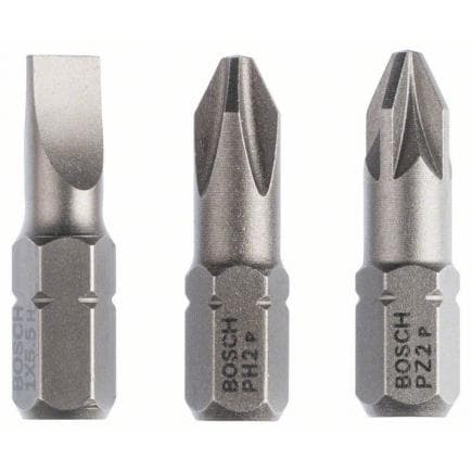 BOSCH 2607001766 - Coffret d’embouts de vissage "Extra Hard" (mixte) (3 pcs.)