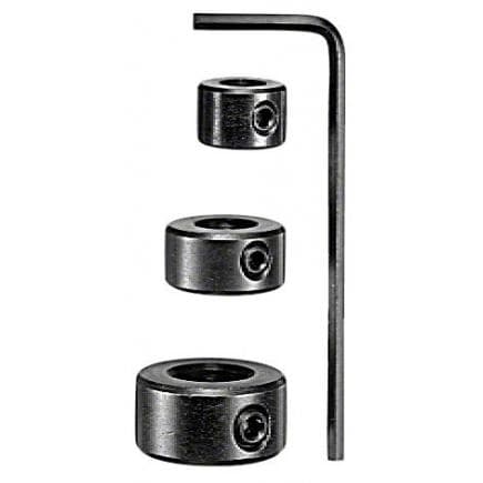 BOSCH 2607000548 - Kit de butées de profondeur pour le perçage du bois, 6-10mm (3 pcs.)