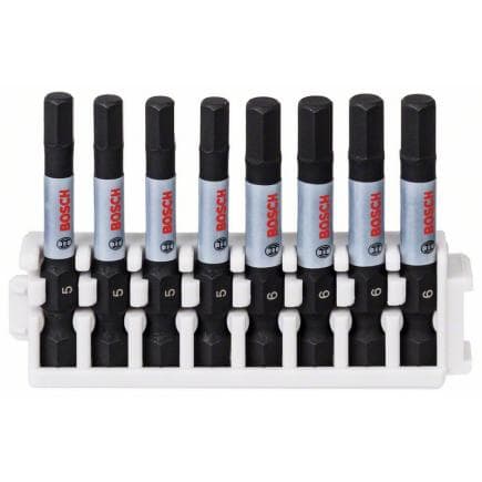 BOSCH 2608522332 - Pack d'embouts Impact Control Power H5-H6 (8 pcs.)