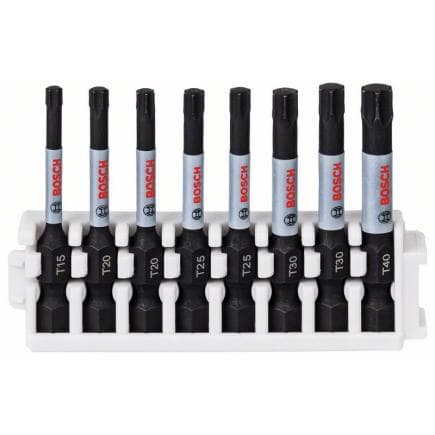 BOSCH 2608522329 - Pack d'embouts Impact Control Power Torx® (8 pcs.)