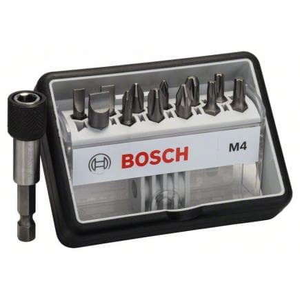 BOSCH 2607002566 - Coffret de 13 embouts de vissage "Robust Line" M PH/PZ/T/S, version Extra Hard