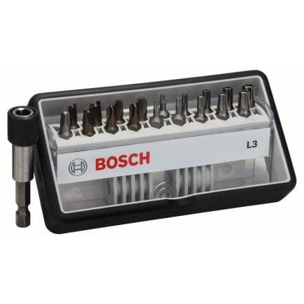 BOSCH 2607002569 - Coffret de 19 embouts de vissage "Robust Line" L Security Torx, version Extra Hard