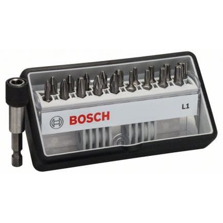 BOSCH 2607002567 - Coffret de 19 embouts de vissage "Robust Line" L PH/PZ/T, version Extra Hard