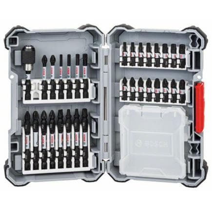 BOSCH 2607017574 - Jeu d'embouts de tournevis Pick and Click Impact Control (31 pcs.)