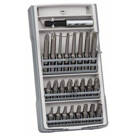 BOSCH 2607017037 - Coffret de 25 embouts de vissage PH/PZ/T