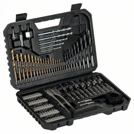 BOSCH 2607017367 - Kit de vissage et de perçage en titane (103 pcs.)