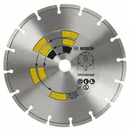 BOSCH 2609256400 - Disque à tronçonner diamanté Universal