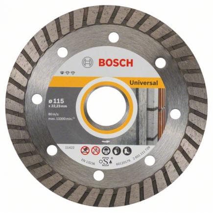 BOSCH 2608602393 - Disque à tronçonner diamanté "Standard for Universal Turbo"