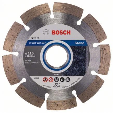 BOSCH 2608602597 - Disque à tronçonner diamanté "Standard for Stone"