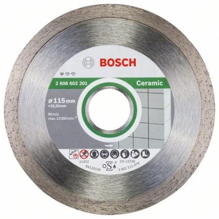 BOSCH 2608602535 - Disque à tronçonner diamanté "Standard for Ceramic"