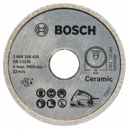 BOSCH 2609256425 - Disque à tronçonner diamanté "Standard for Ceramic" ø65mm