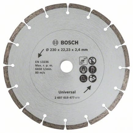 BOSCH 2607019477 - Disque à tronçonner diamanté pour matériaux de construction