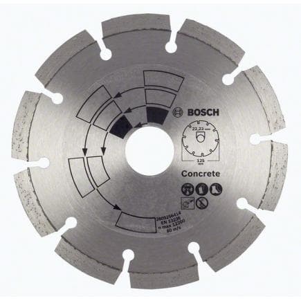 BOSCH 2609256415 - Disque à tronçonner diamanté spécial béton