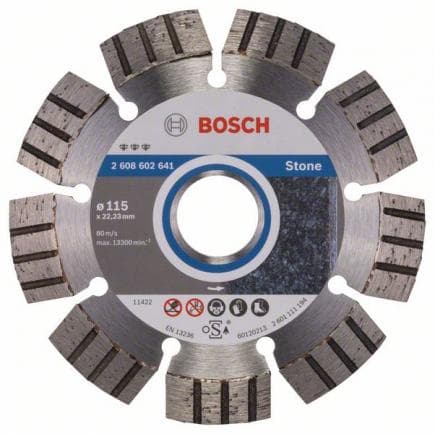 BOSCH 2608602641 - Disque à tronçonner diamanté "Best for Stone"