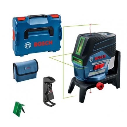 BOSCH 0601066H03 - Laser points et lignes GCL 2-50 CG Professional dans L-BOXX 136 avec serre-joint