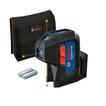 BOSCH 0601066N00 - Laser points GPL 3 G Professional avec 2 batteries (AA) et étui